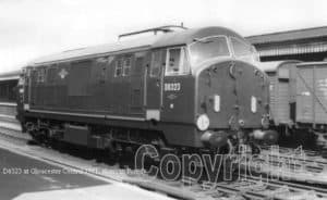 Picture 1 - D6323 at Gloucester Central 1961. Norman Preedy